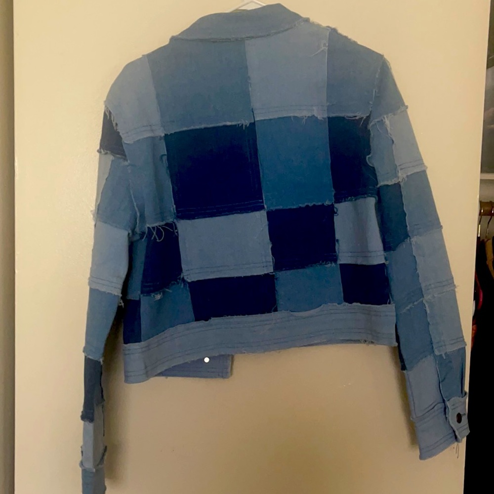 Jean patch style jacket
